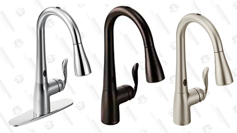 Llaves de agua Moen con sensor de movimiento | AmazonGráfico: Erica Offutt